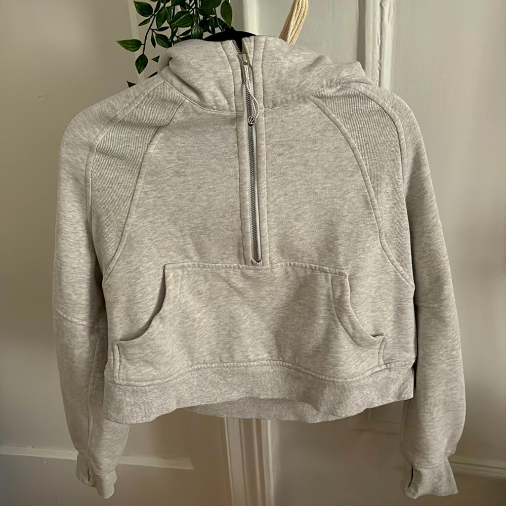 Lululemon Half Zip Scuba Hoodie